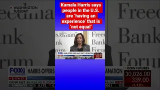 VP Harris offers word salad ‘equity’ explanation after controversial Hurricane Ian remarks #shorts