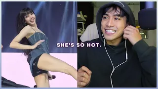 BLACKPINK LISA "LALISA + MONEY" @BORN PINK CHICAGO REACTION! | she is hot. periodt. | Joshua Decena