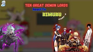 Ten Great Demon Lords React To Rimuru | Part - 4 | Tensura | GCRV