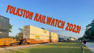 Folkston Railwatch 2023 Railfanning!