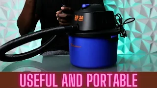 Unboxing, Set Up and Review of the Koblenz WD-2L Portable Wet-Dry Vacuum and Shopvac