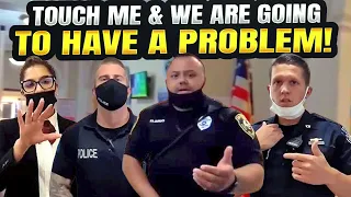 CODE ENFORCEMENT OFFICER TRIES TO FLEX IN FRONT OF REAL COPS! LOL! 1ST AMENDMENT AUDIT FAIL!