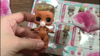 unboxing LOL glitter globe winter disco soldier boi doll