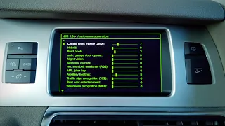 Zielone menu Audi MMI i 3 powody braku dostępu do ukrytego trybu