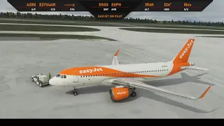*NEW A320* Mod V3 for MSFS2020 - from FlyByWire Test Flight - EGSS-EGPH
