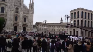 Terzo Paradiso - La Mela   Reintegrata: prove in corso