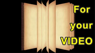 Opening Book Animation 4k 60fps Template