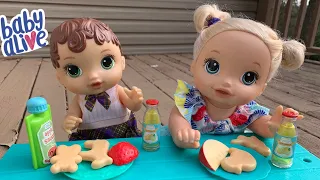 Baby Alive Abby Snack Time Routine baby alive videos