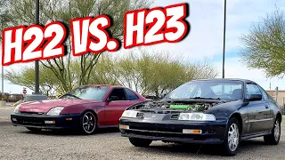 H22a4 vs h23a1 | Battle of the Preludes