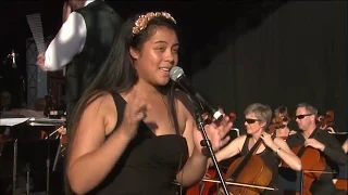 "Hallelujah" by Leonard Cohen tribute, performed by the Auckland Symphony Orchestra