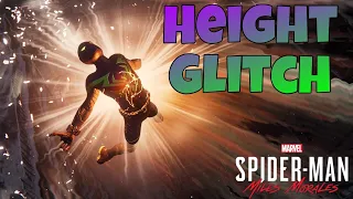 Spiderman Miles Morales INSANE  Maximum Height Glitch.. Easiest Tutorial !! #spidermannowayhome