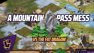 A Mountain Pass Mess vs The Fat Dragon!
