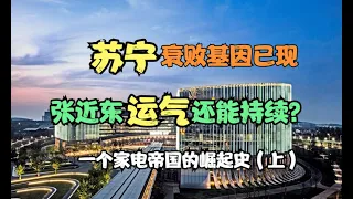 苏宁衰败基因已现，张近东的运气还能持续？一个家电帝国的崛起史（上）