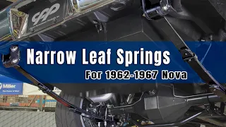 CPP Narrow Leaf Spring Kit Install 1962 to 1967 Nova