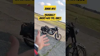 Junak M10 z imponującym przebiegiem! 😳🔥🔥🔥Wkrótce na kanale #motocykl #junakm10 #junak #motocykle