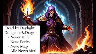 Dead by Daylight - Dungeons and Dragons - Alles über den neuen Killer + Survivor + Perks + Map!