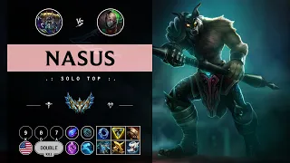 Nasus Top vs Singed - NA Challenger Patch 14.11