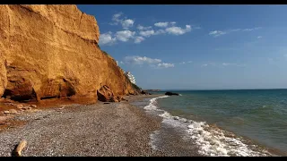 Пляжи Западного Крыма .Что сейчас в Каче на  Пляже Парус. Вся ПРАВДА.