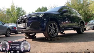 Как работает полный привод AUDI Q7 - что упало?