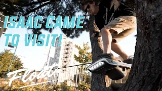 Isaac Came To Visit! - Onewheel Tricks With Team TFL