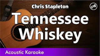 Chris Stapleton - Tennessee Whiskey (karaoke acoustic)