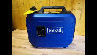 Der Scheppach Inverter Stromerzeuger SG2500i im Test