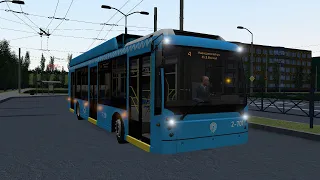 Порядок перехода на автономный ход и обратно на троллейбусе Тролза-5265 "Мегаполис"