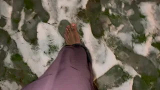 Benefits of Barefoot snow and ice walk