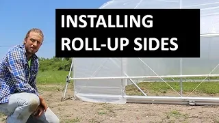 Roll up sides for Greenhouses - How to Install for Improved Ventilation