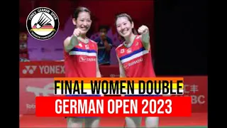 Nami Matsuyama/Chiharu Shida vs Baek Ha Na/Lee So Hee | WD Final German Open 2023