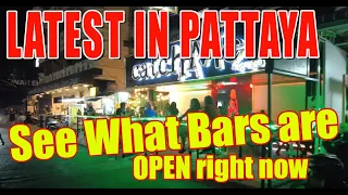 Pattaya bars and clubs at night right now, see what's happening around Soi Buakhao in Pattaya.