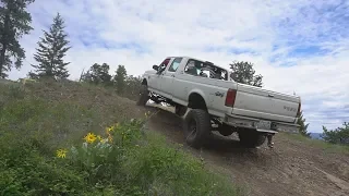 Fullsize OBS Ford Hits The Jeep Trails | 1997 f350 POWERSTROKE