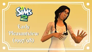 Cassandra Goth's DREAM WEDDING 👩‍❤️‍💋‍👩🌈💍 (+Pharmacy reveal!) [Early Pleasantview | Sims 2]