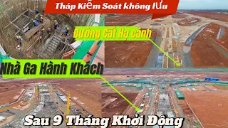 Nhà Ga Hành Khách Tháp Kiểm Soát Không Lưu Đường Cất Hạ Cánh  Sau 9 Tháng Khởi Động 29/5/2024