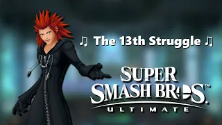 Axel's Spirit Battle, but with The 13th Struggle as BGM. (Super Smash Bros. Ultimate)