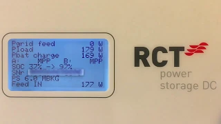 RCT Power Storage DC Inverter - Display info (EN)