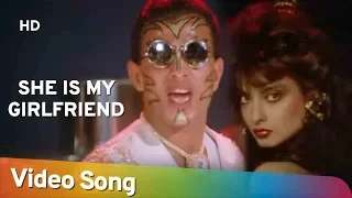 She Is My Girlfriend | Bhrashtachar (1989) | Mithun Chakraborty | Rekha | Romantic Song