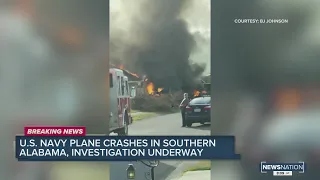 2 dead in Alabama naval aircraft crash
