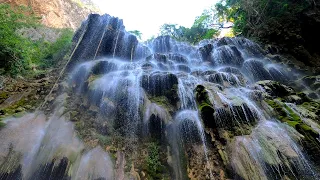 Grutas Tolantongo, cave waterfalls and hot spring river.  Ep 48