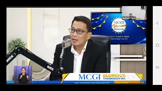 Ang Panginoon Ang Nagpapadukha at Nagpapayaman |MCGI Thanksgiving