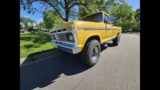 1976 Ford F100 Ranger 4x4- 390ci- For Sale by Mad Muscle Garage Classic Cars