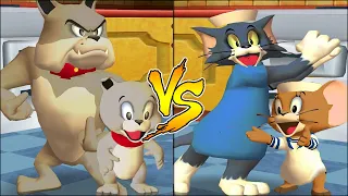 Tom and Jerry in War of the Whiskers Spike And Tyke Vs Tom And Jerry (Master Difficulty)