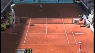 2013 05 09　錦織 vs フェデラー　マドリードオープン  Kei Nishikori vs Roger Federer Madrid Open