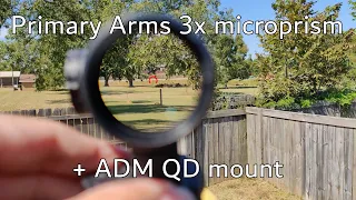 Primary Arms 3x Microprism + ADM QD mount