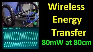 PierAisa #438: Wireless Energy Transfer Experiment 80mW at 80cm