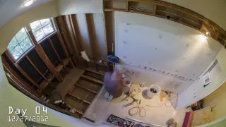 Time-Lapse of Complete Bathroom Remodel