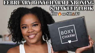 February BOXYCHARM Unboxing + Makeup Look | LQLove