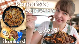 Ulubione danie każdego kto przyjedzie do Korei - zrobisz je w domu - ŁAGODNA WOŁOWINA BULGOGI