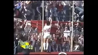 PADOVA-REGGINA 3-1 SERIE B 1990-91 GOL DI ALBERTINI (2),BENARRIVO E SONCIN STADIO APPIANI