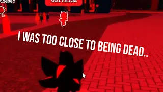 I was literally too close to being dead. | Sonic.exe TD | ROBLOX